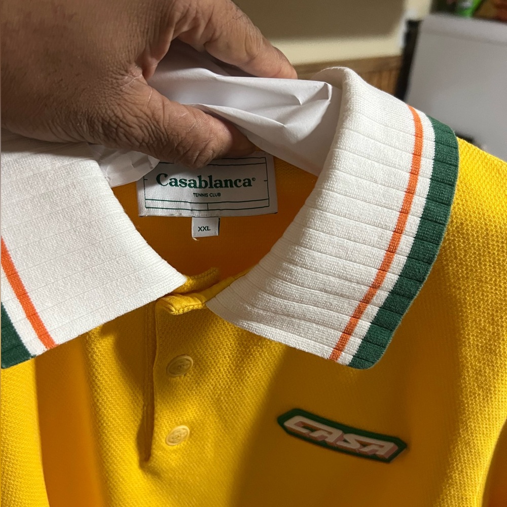 Casablanca Polo Size XXL (Fits like L/XL)